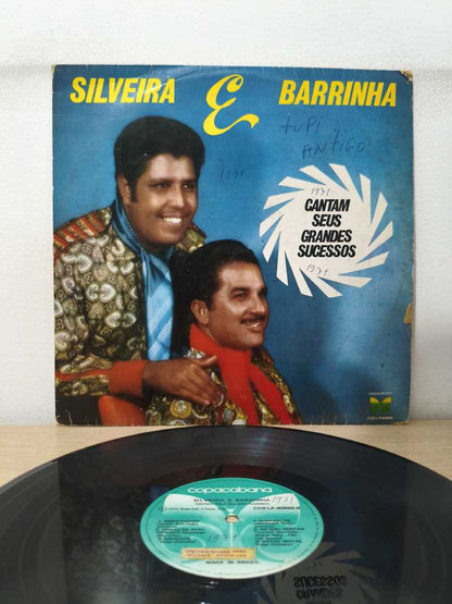 Lp Vinil Silveira & Barrinha Cantam Seus Grandes Sucessos