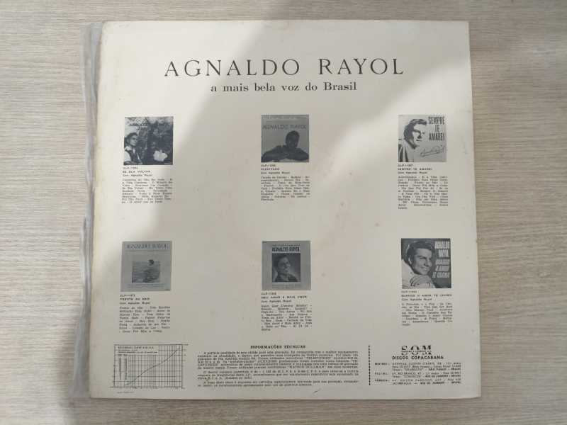 Lp Vinil Agnaldo Rayol Quando O Amor Te Chama