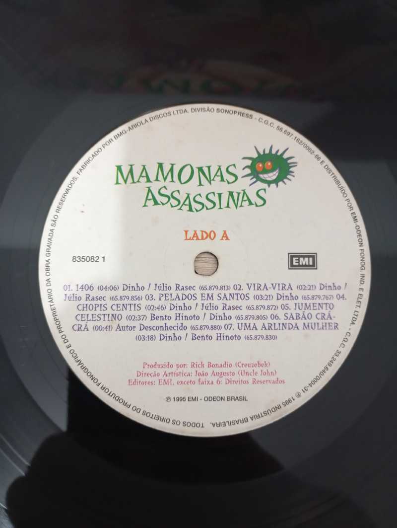 Lp Vinil Mamonas Assassinas 1995