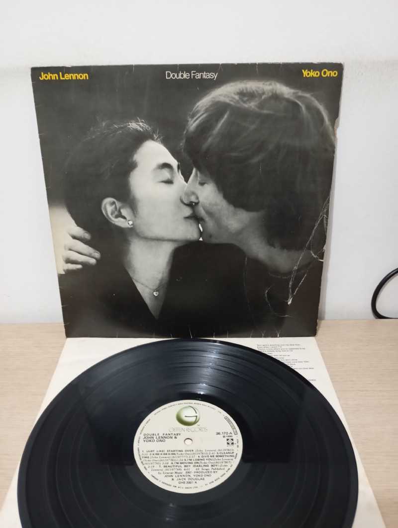 Lp Vinil John Lennon & Yoko Ono Double Fantasy Com Encarte
