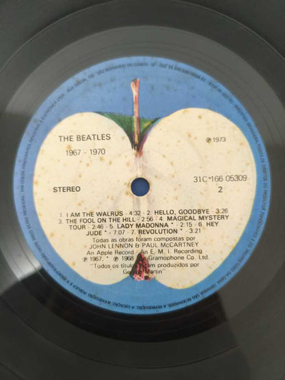 Lp Vinil The Beatles 1967-1970 Duplo Com Encartes