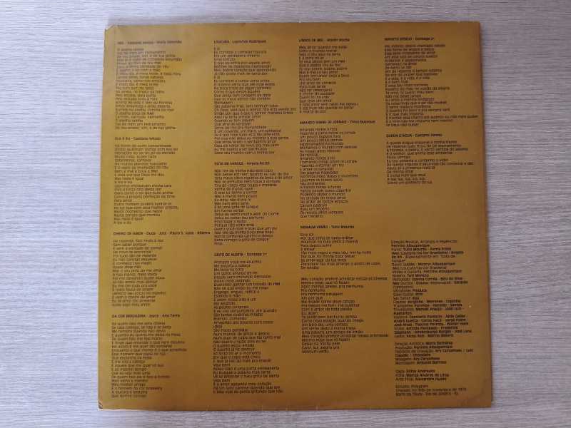 Lp Vinil Maria Bethânia Mel Com Encarte