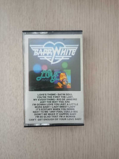 Fita K7 Cassete Barry White The Best Of