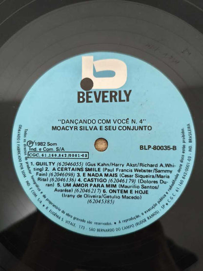 Lp Vinil Moacyr Silva Dançando com você N.4