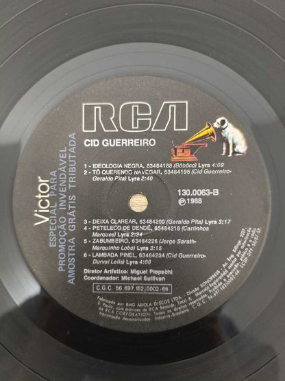2 Lps Vinil Cid Guerreiro 1988 Com Encarte