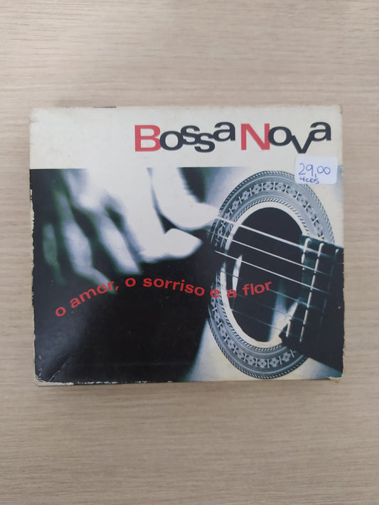 Cd Bossa Nova O Amor, O Sorriso E A Flor 4 Cds