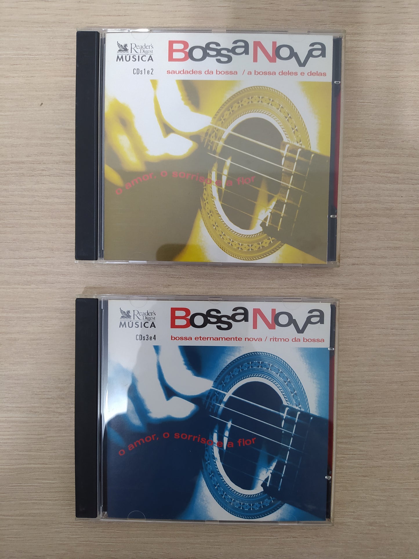 Cd Bossa Nova O Amor, O Sorriso E A Flor 4 Cds