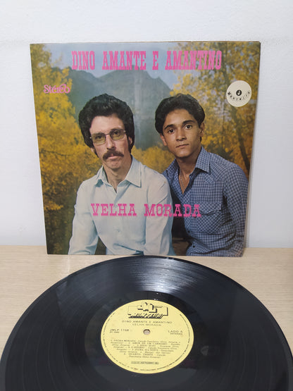 Lp Vinil Dino Amante E Amantino Velha Morada