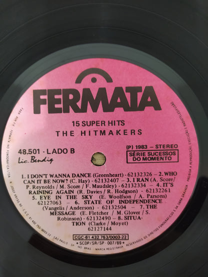 Lp Vinil 15 Super Hits The Hitmakers