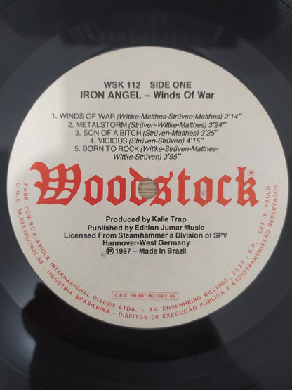 Lp Vinil Iron Angel Winds Of War
