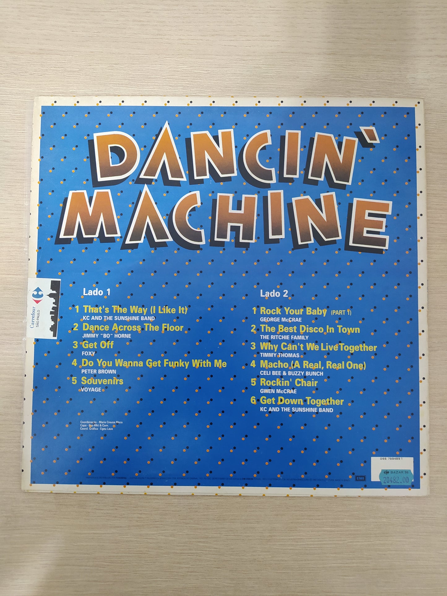 Lp Vinil Dancin' Machine And Much More