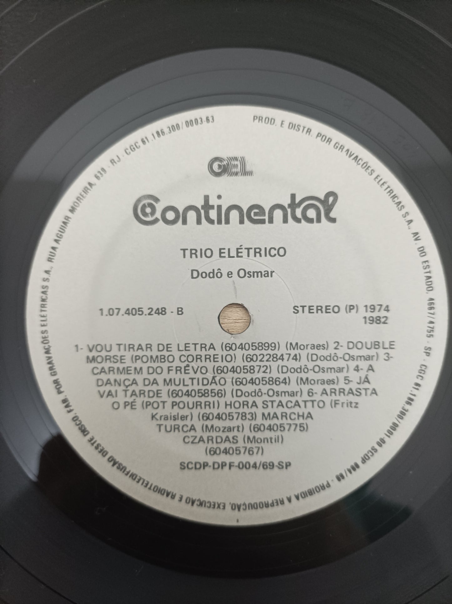 Lp Vinil Trio Elétrico Dodô E Osmar Jubileu de Prata