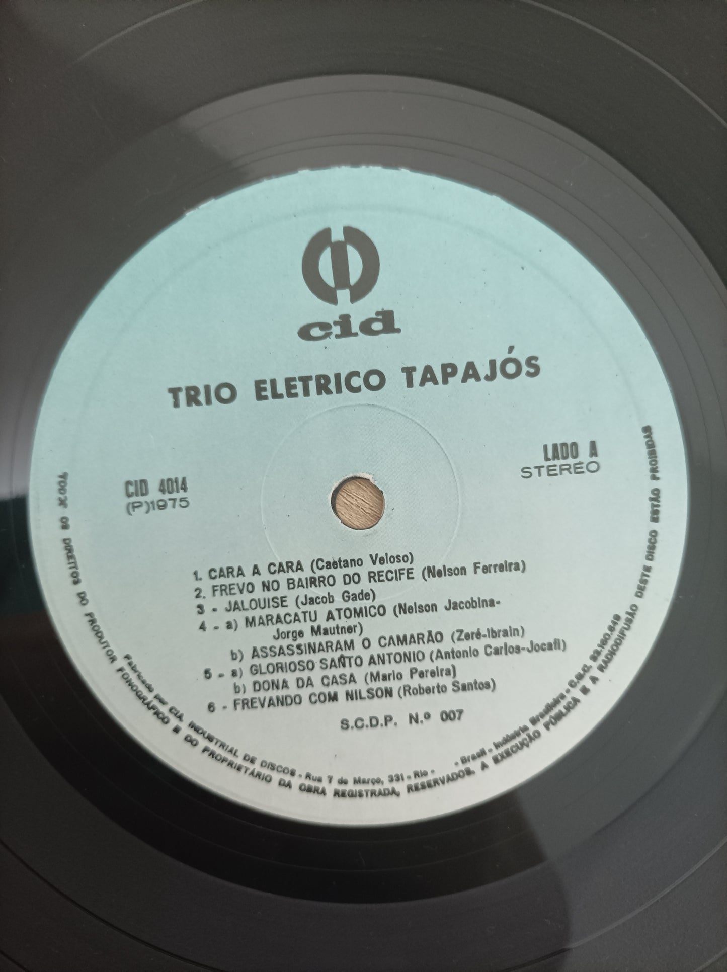 Lp Vinil Trio Elétrico Tapajós O Som da Bahia