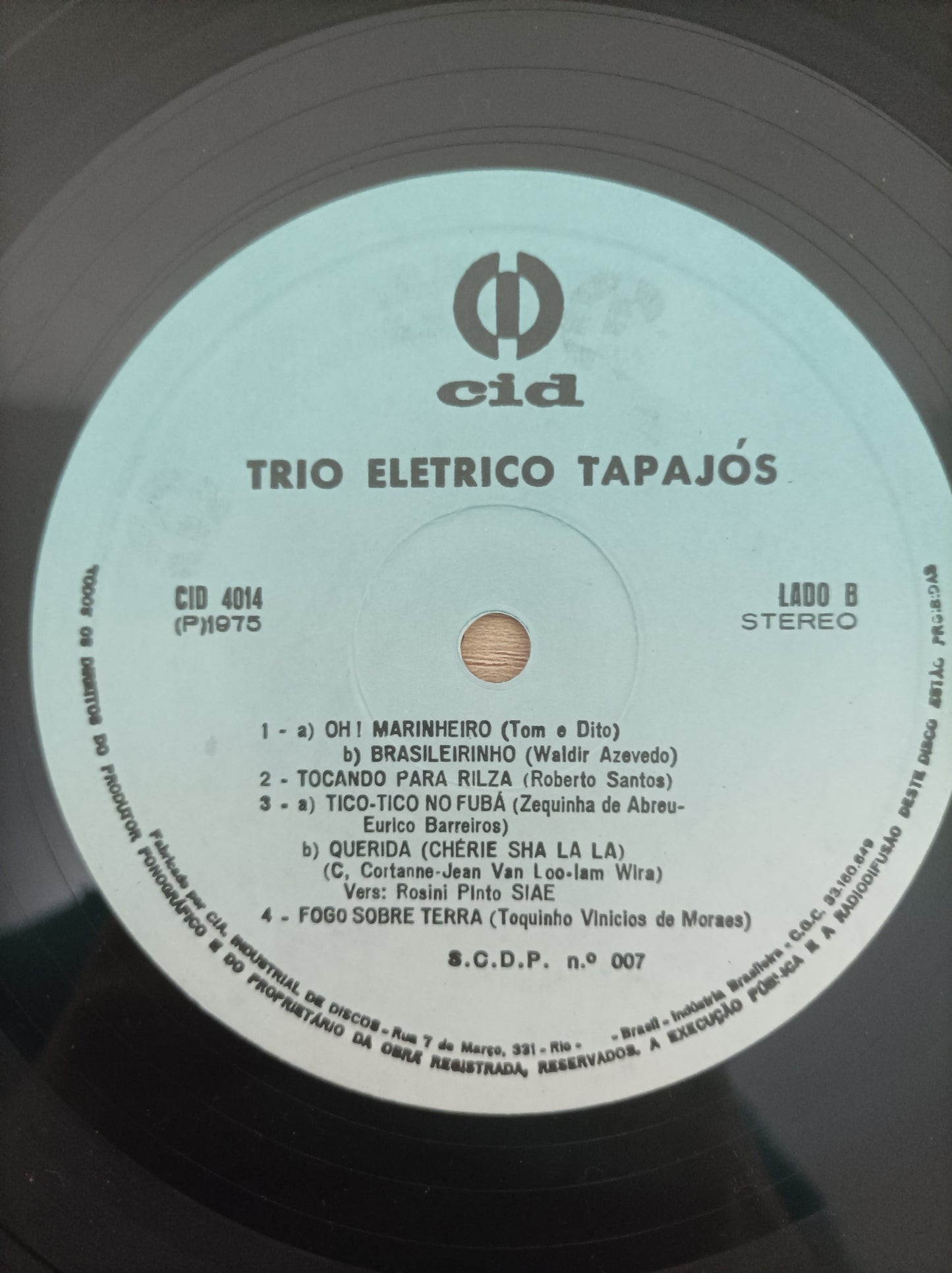 Lp Vinil Trio Elétrico Tapajós O Som da Bahia