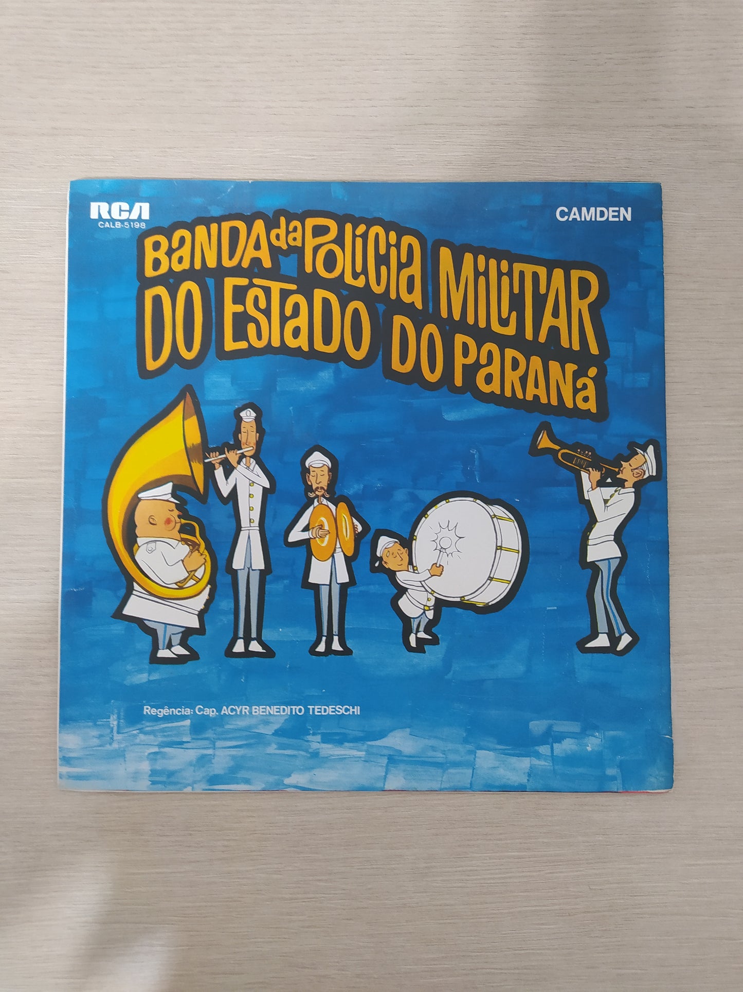 Lp Vinil Banda Da Polícia Militar do Estado do Paraná