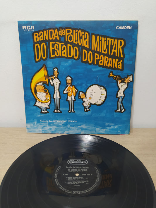 Lp Vinil Banda Da Polícia Militar do Estado do Paraná