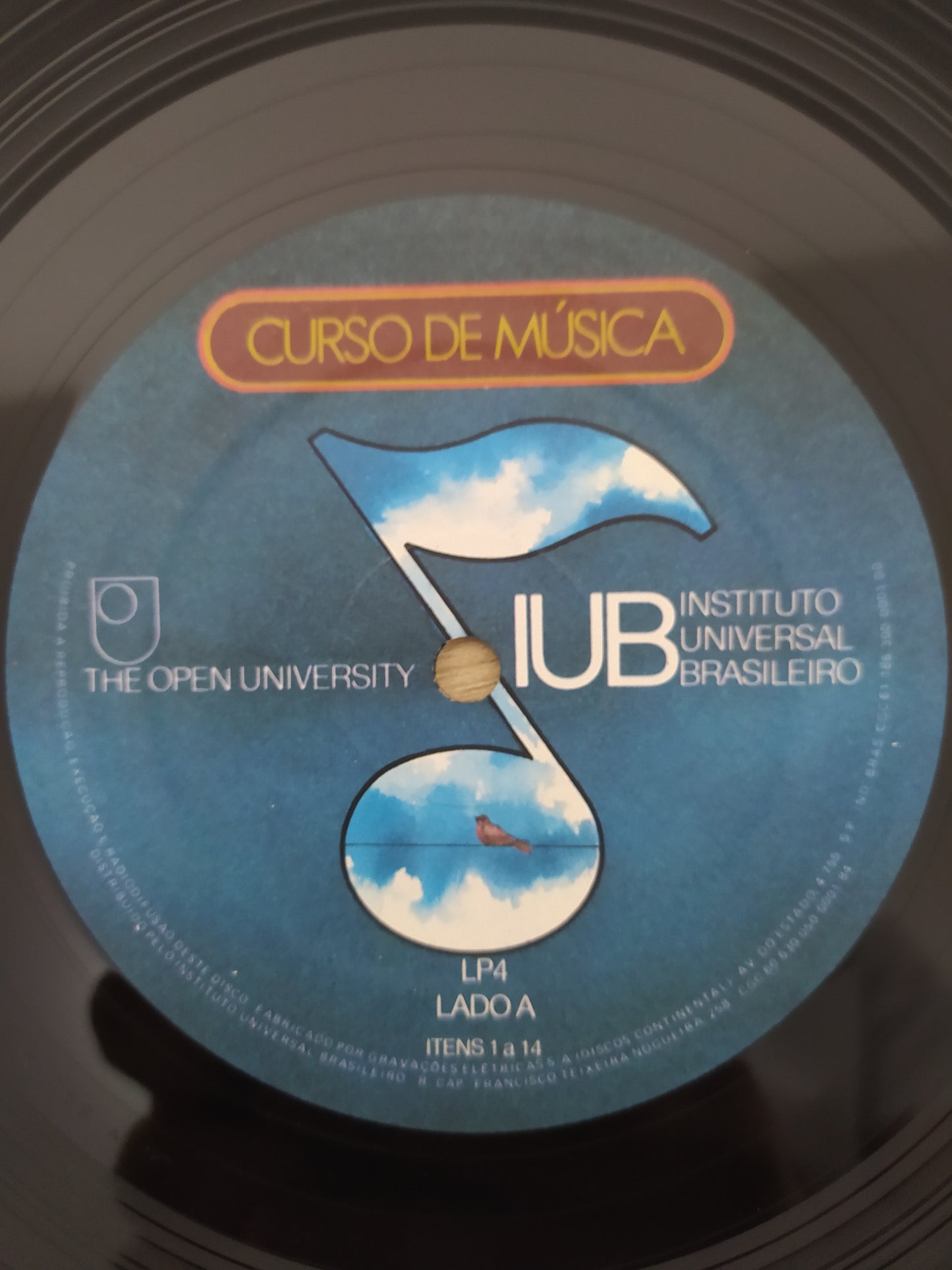 Lp Vinil Box Curso de Música Ilustrações Musicais 5 LPs