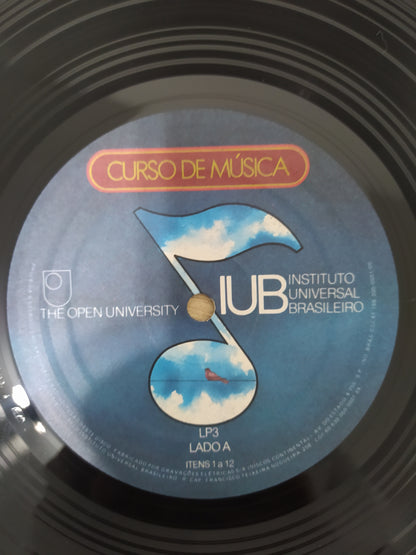 Lp Vinil Box Curso de Música Ilustrações Musicais 5 LPs