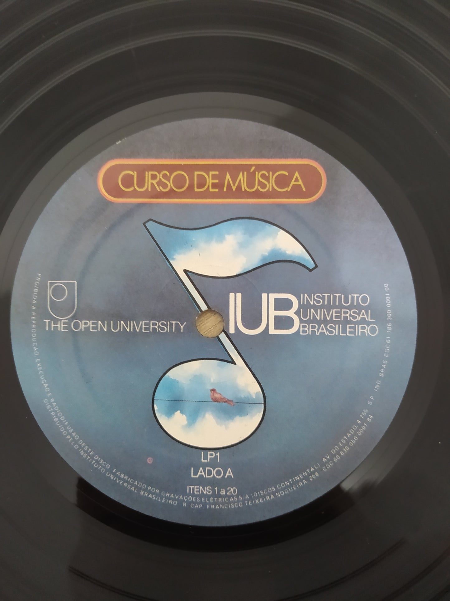 Lp Vinil Box Curso de Música Ilustrações Musicais 5 LPs