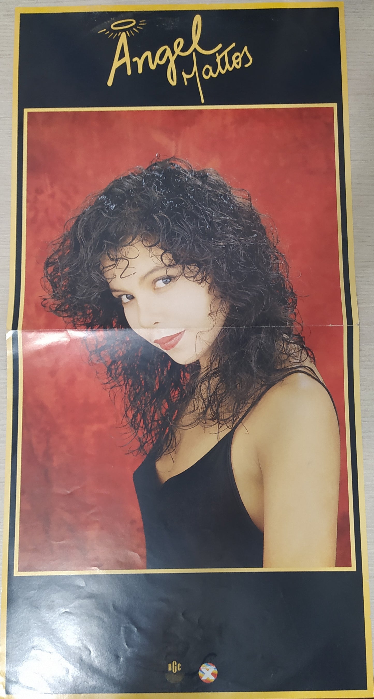 Lp Vinil Angel Mattos 1990 Com Encarte