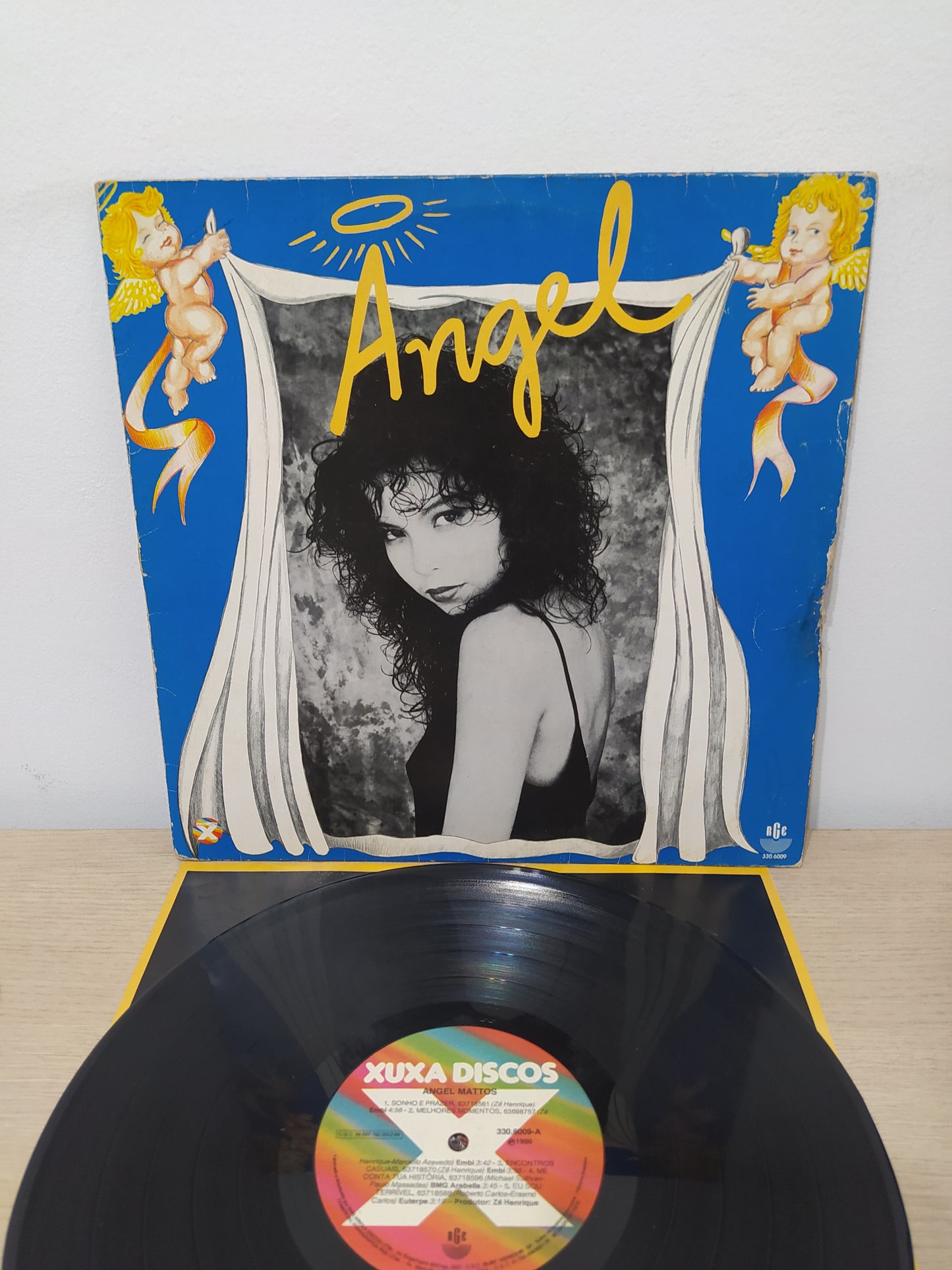 Lp Vinil Angel Mattos 1990 Com Encarte