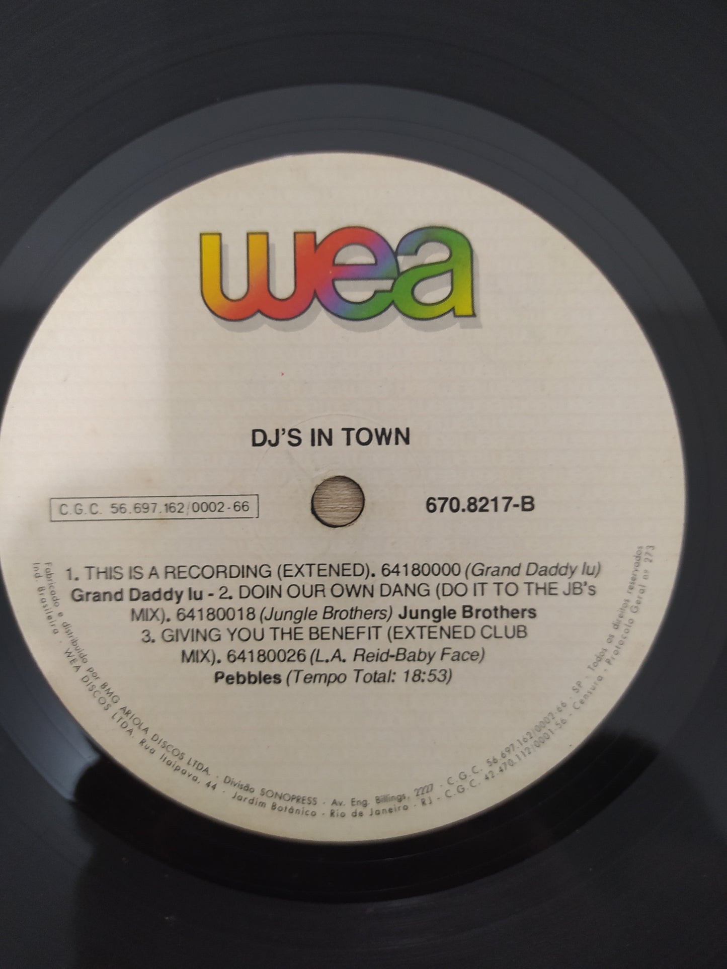 Lp Vinil The Best DJs In Town