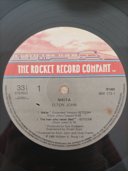 Lp Vinil Elton John Nikita