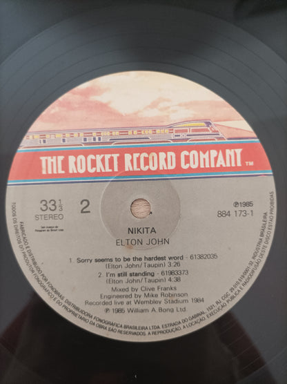 Lp Vinil Elton John Nikita