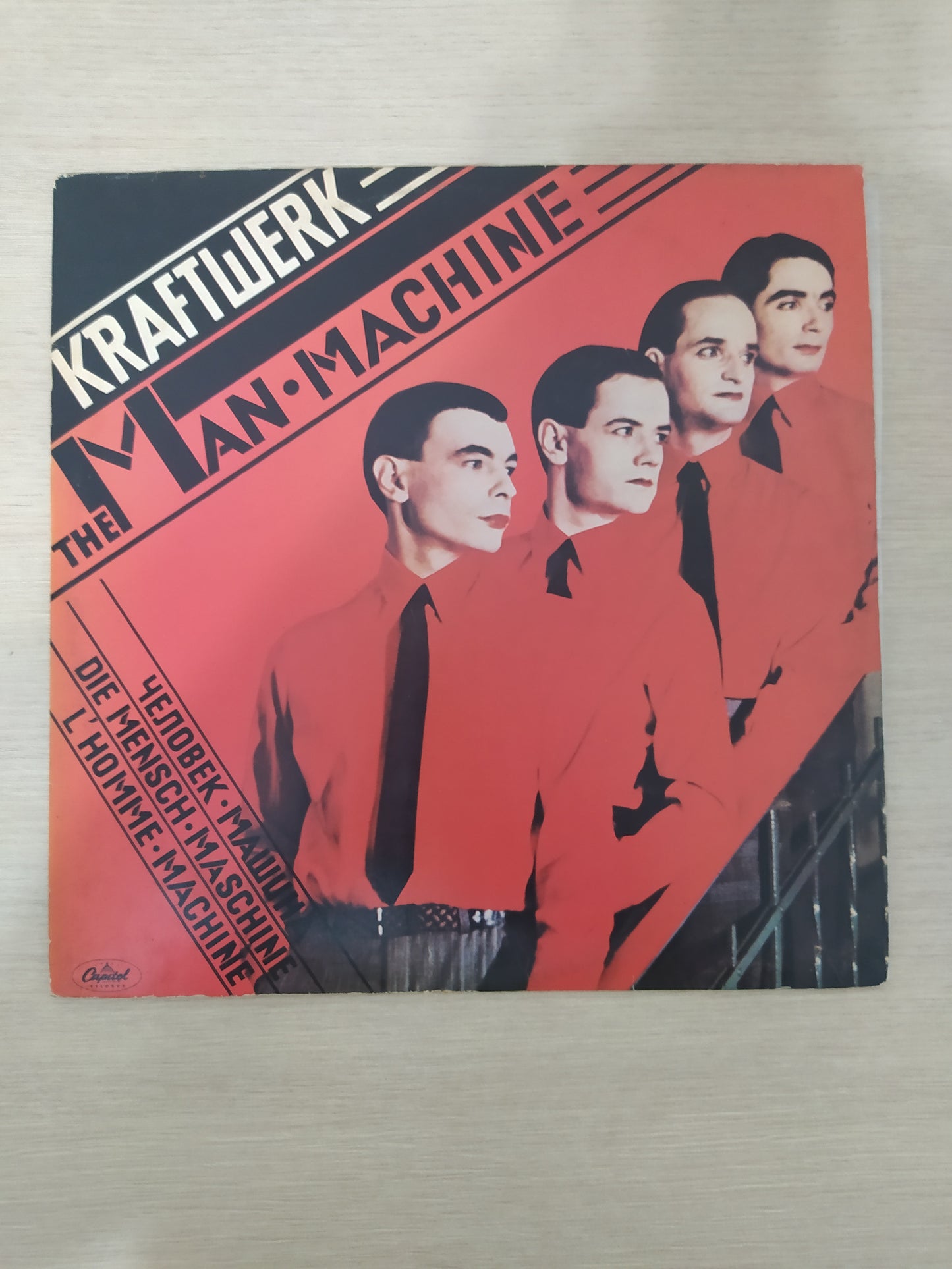 Lp Vinil Kraftwerk The Man Machine Com Encarte