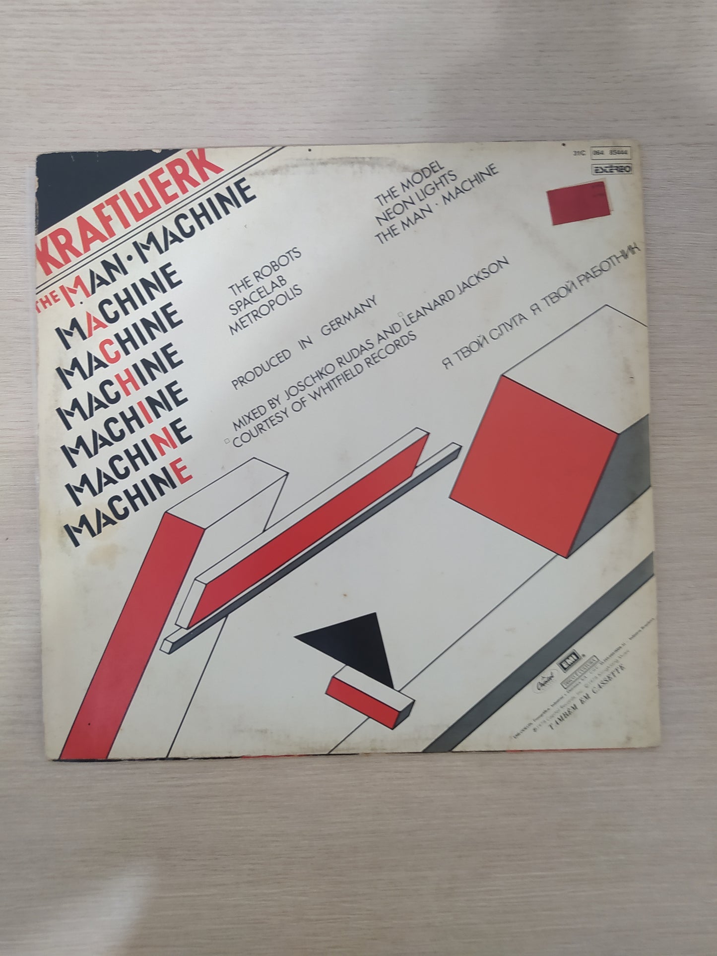 Lp Vinil Kraftwerk The Man Machine Com Encarte