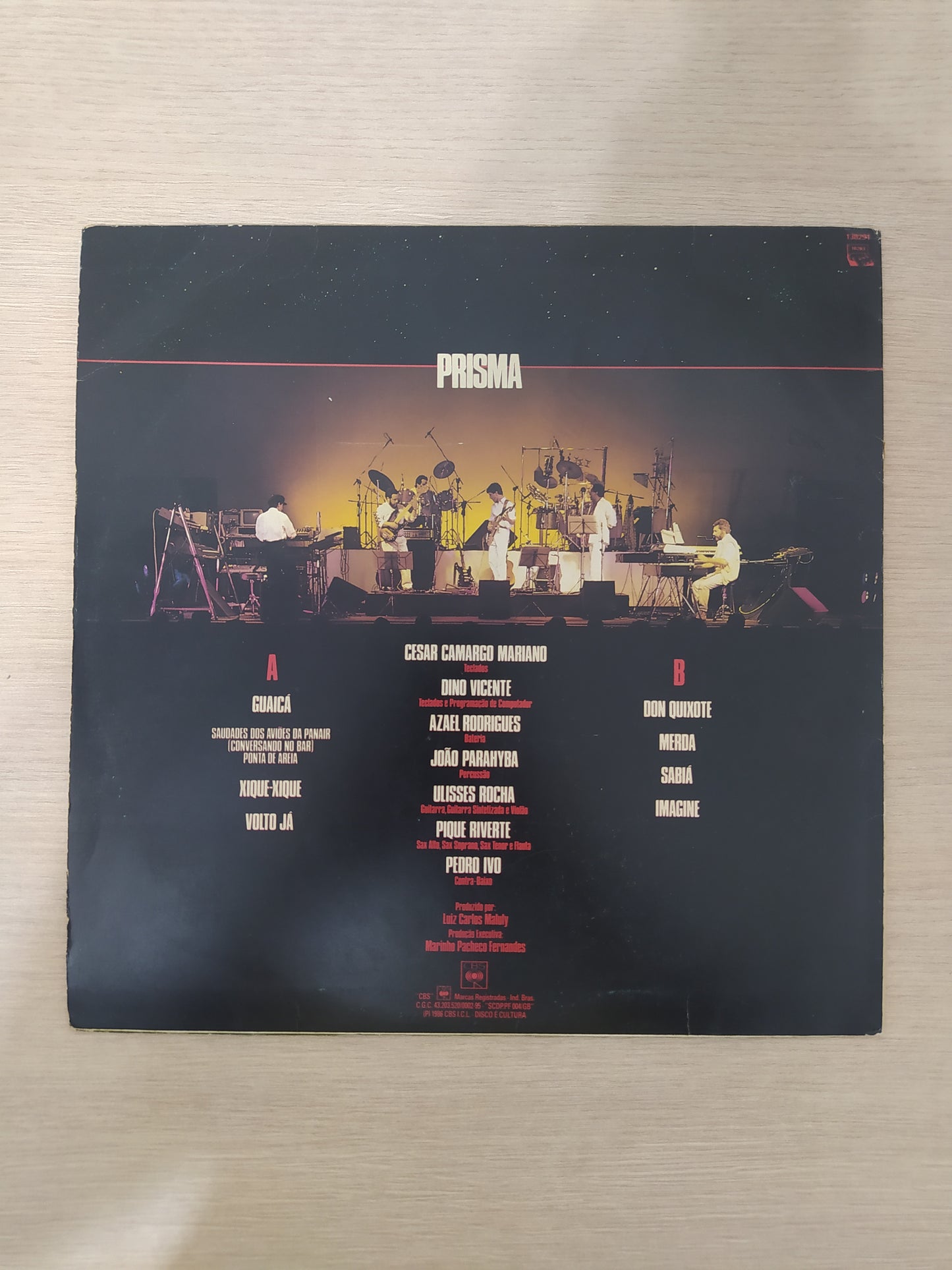 Lp Vinil Cesar Camargo Mariano Ponte das Estrelas C Encarte