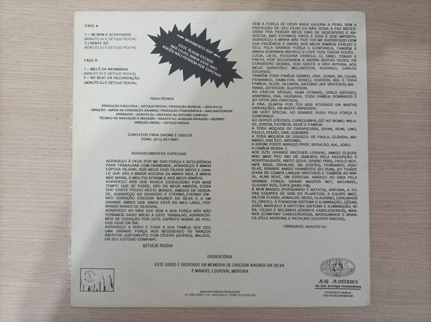 Lp Vinil Na Ponta da Agulha