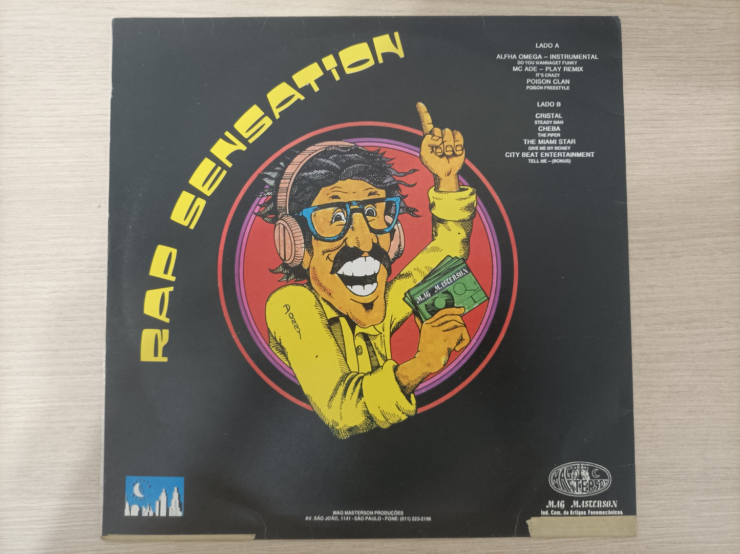 Lp Vinil Rap Sensation