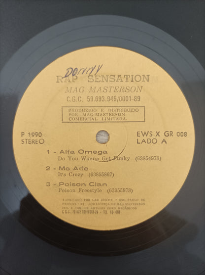 Lp Vinil Rap Sensation