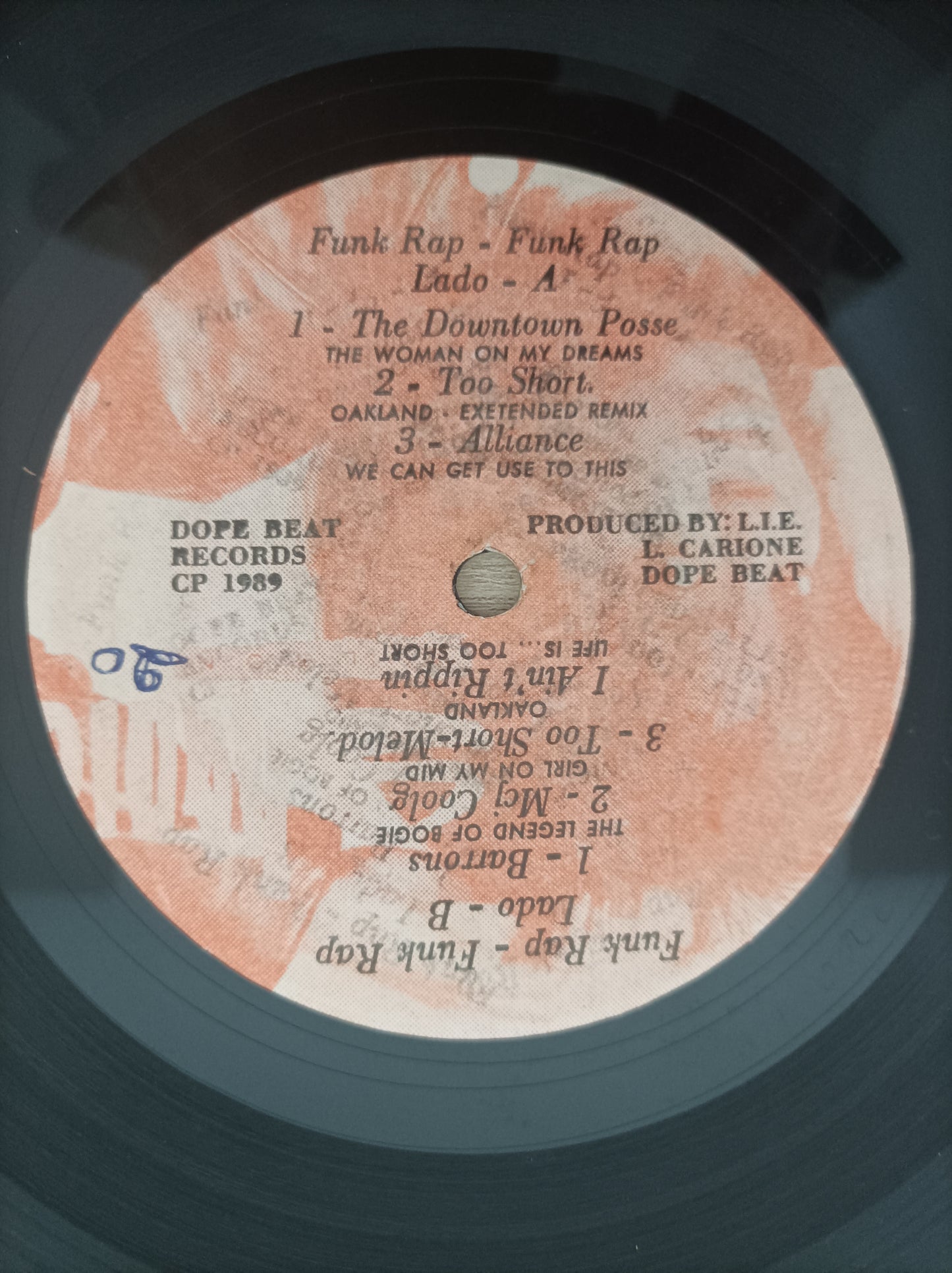 Lp Vinil (somente Lp) Funk Rap
