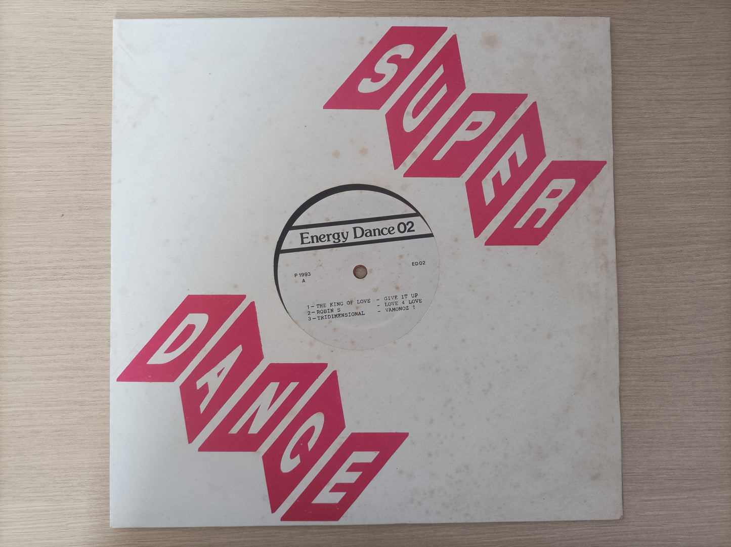 Lp Vinil Energy Dance 02 (somente Lp)