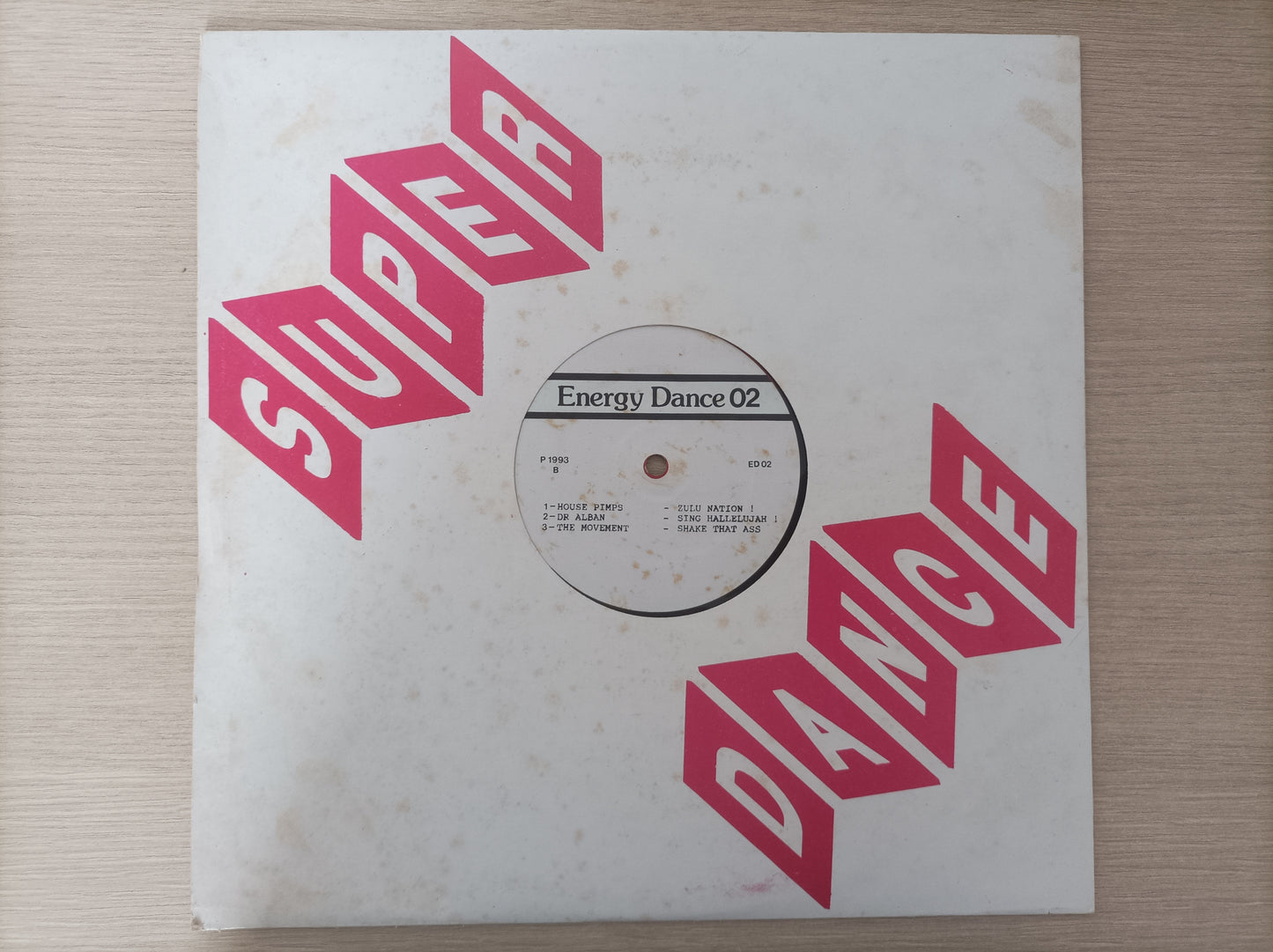 Lp Vinil Energy Dance 02 (somente Lp)
