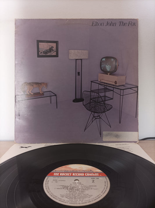 Lp Vinil Elton John The Fox Com encarte