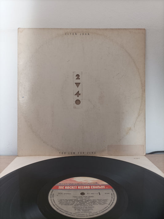 Lp Vinil Elton John Too low for zero Com encarte