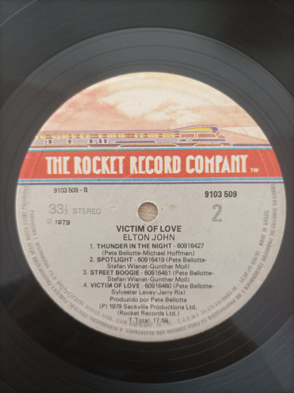 Lp Vinil Elton John Victim of Love