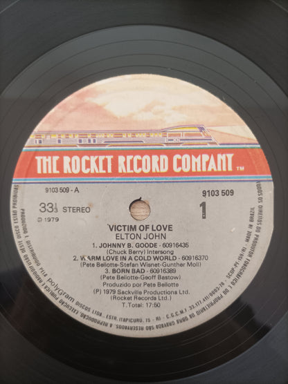 Lp Vinil Elton John Victim of Love