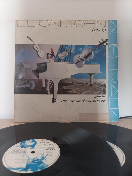 Lp Vinil Elton John Live in Australia Duplo