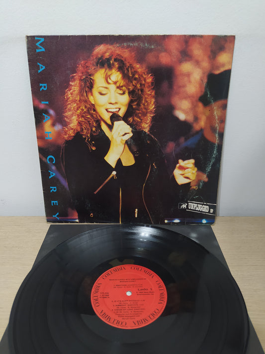 Lp Vinil Mariah Carey MTV Unplugged Com Encarte