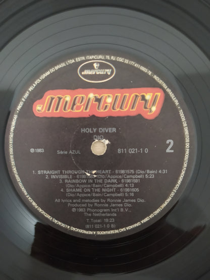 Lp Vinil Holy Diver Dio