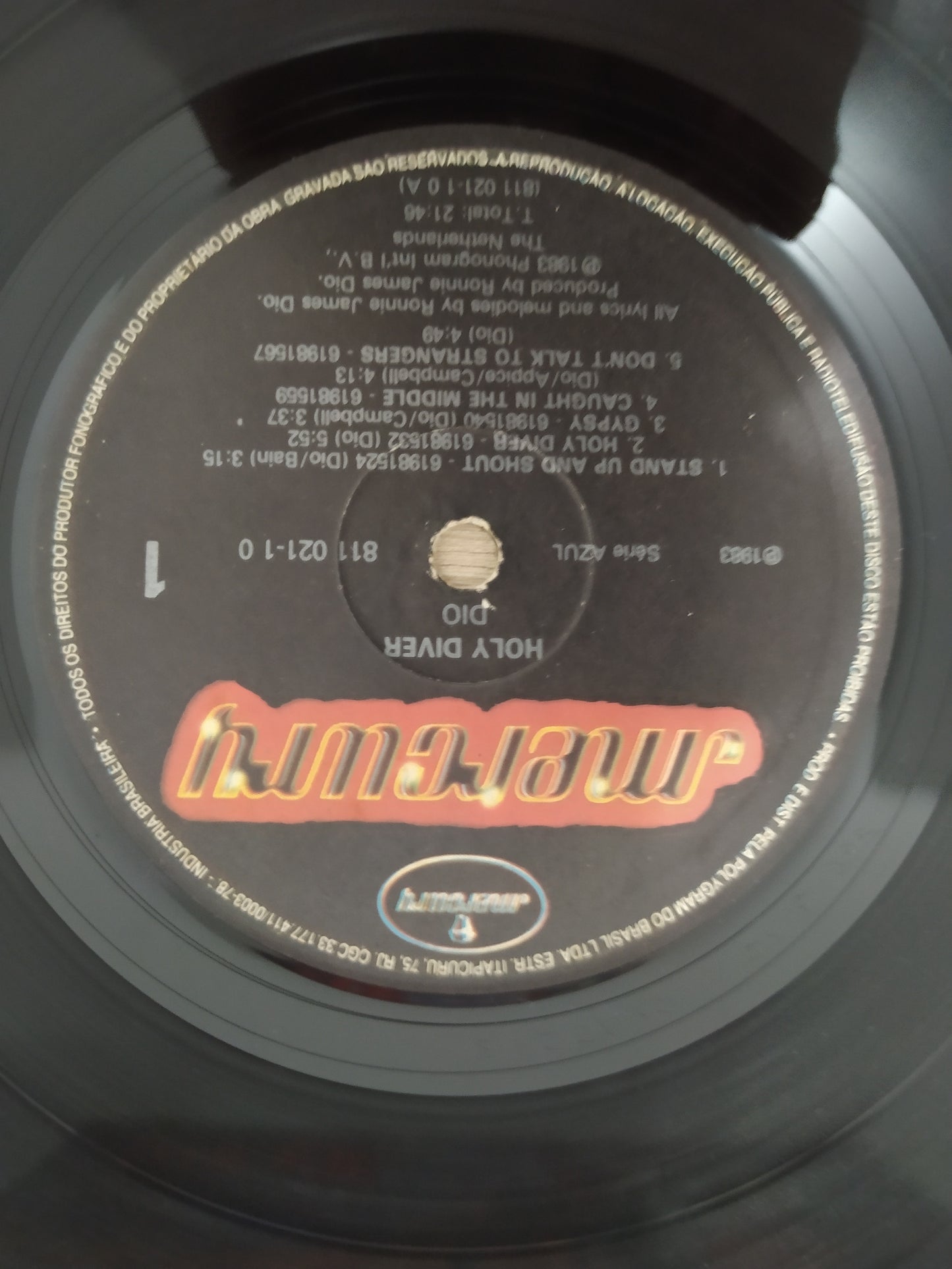 Lp Vinil Holy Diver Dio