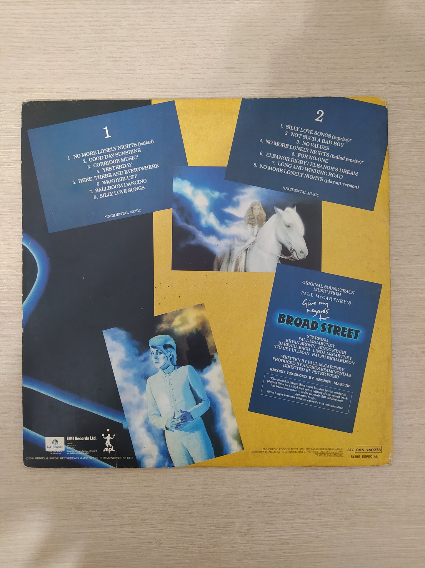 Disco Vinil Give Me Regards To Broad Street Paul McCartney