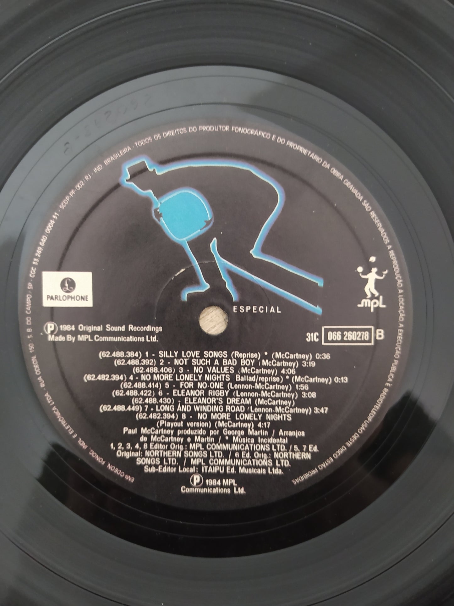Disco Vinil Give Me Regards To Broad Street Paul McCartney