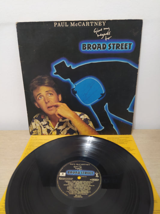 Disco Vinil Give Me Regards To Broad Street Paul McCartney