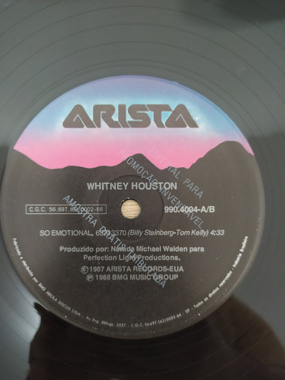 Lp Vinil Whitney Houston So Emotional