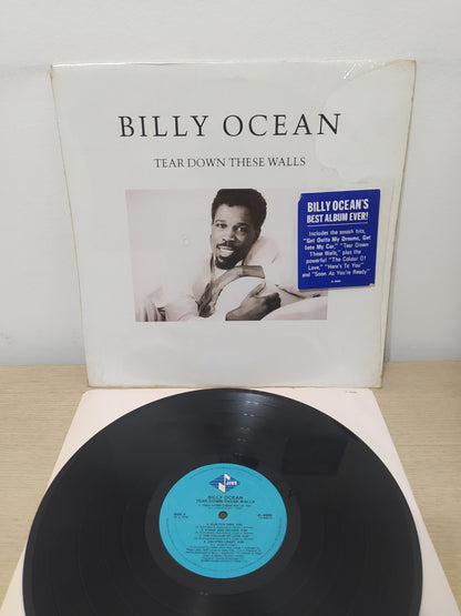Lp Vinil Billy Ocean Tear Down These Walls C Encarte Import